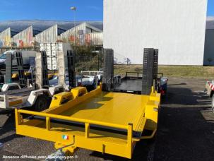 Porte-engins Moiroud ECO350 2 ESSIEUX 3T5 NEUVE JAUNE