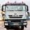 Benne basculante de chantier et de TP Iveco TRAKKER 4x4 450CV BENNE ET GRUE