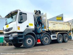 Benne basculante de chantier et de TP Renault Kerax