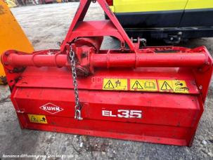 Rotavator Kuhn EL 35 130c Fraise rotative pour tracteur agricole Rotovator