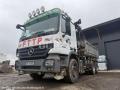 Benne basculante de chantier et de TP Mercedes Actros