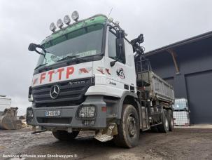 Benne basculante de chantier et de TP Mercedes Actros