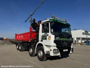 Benne basculante de chantier et de TP Mercedes Actros