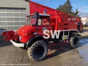 Incendie Mercedes Unimog