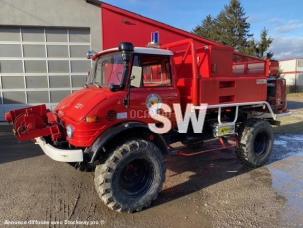 Incendie Mercedes Unimog