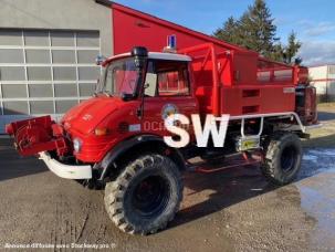 Incendie Mercedes Unimog