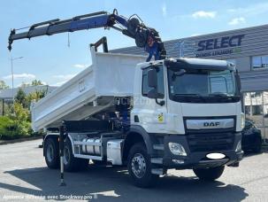 Benne basculante de chantier et de TP DAF CF