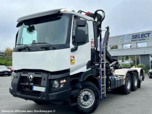 Benne amovible (à bras) Renault C-480  8X4  TRIDEM  AMPLIROLL GRUE