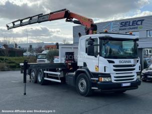 Plateau Scania P-410  PLATEAU GRUE