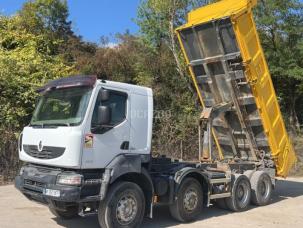 Benne basculante de chantier et de TP Renault Kerax