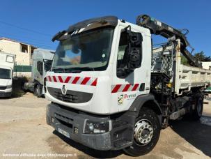 Benne basculante de chantier et de TP Renault DXI 370