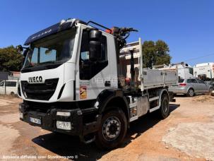 Benne basculante de chantier et de TP Iveco Trakker