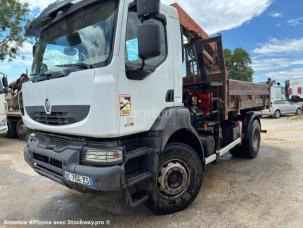 Benne basculante de chantier et de TP Renault DXI 410