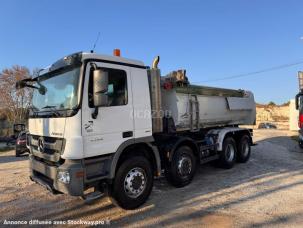 Benne basculante de chantier et de TP Mercedes Actros