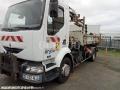 Benne basculante de chantier et de TP Renault MIDLUM 180 DCI