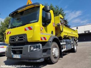 Benne basculante de chantier et de TP Renault D WIDE P4X2 19T-320cv-CNG - 3900