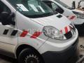 Fourgon avec parois et toit rigide Renault Trafic