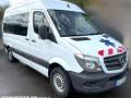 Fourgon avec parois et toit rigide Mercedes Sprinter