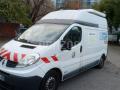 Fourgon avec parois et toit rigide Renault Trafic