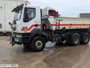 Benne basculante de chantier et de TP Renault Kerax