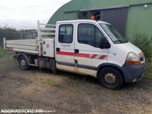 Benne basculante de chantier et de TP Renault Master