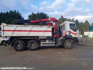 Benne basculante de chantier et de TP Renault Kerax