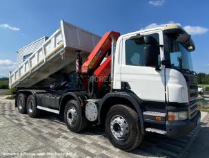 Benne basculante de chantier et de TP Scania P