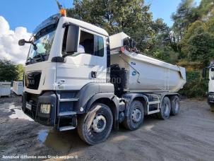 Benne basculante de chantier et de TP MAN TGS 500CV