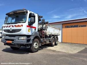 Benne basculante de chantier et de TP Renault Kerax