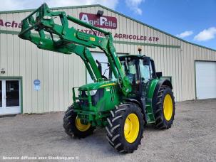 Tracteur agricole John Deere 6120 M